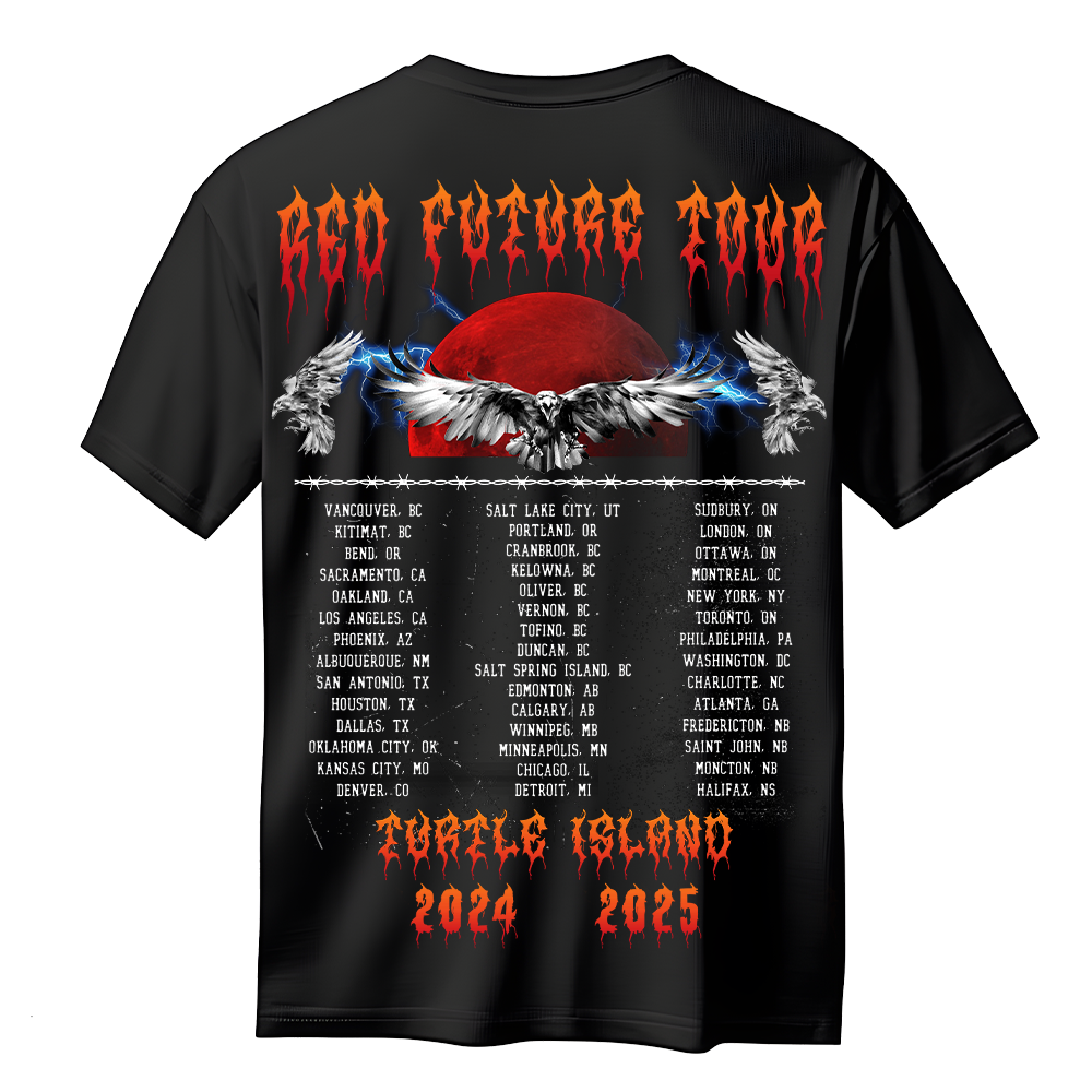 RED FUTURE OFFICIAL TOUR T-SHIRT