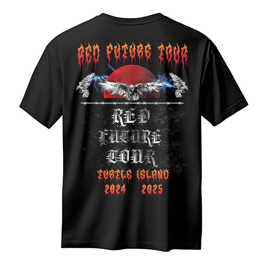 Red Future Tour T-Shirt FINAL STOCK